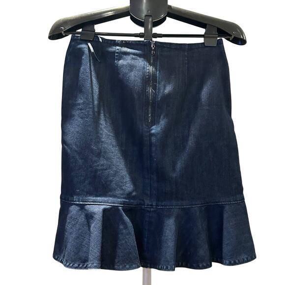 Leifsdottir Women's Blue Denim Skirt Size 6 - Picture 2 of 4